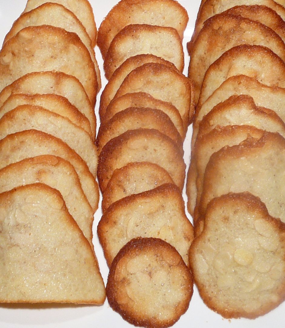 Tuiles aux amandes - La cuisine de Stéphanie